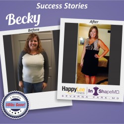 Becky Freeberger Wellness at InShapeMD before and after